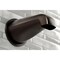 Kingston Brass Tub and Shower Faucet, Oil Rubbed Bronze, Wall Mount KBX8135NDL - alternate 3